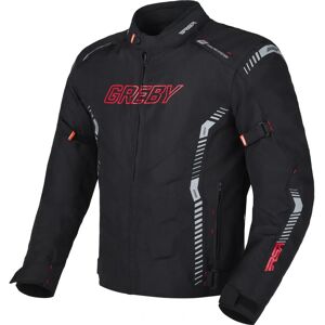 RSA - Greby 2 - schwarz-grau-rot - 5XL - Motorradjacke RSA - Greby 2 - schwarz-grau-rot - 5XL - Motorradjacke
