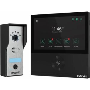Evolveo Porte-Visiophone Noir AHD7 - Système d'Interphone Vidéo Evolveo Porte-Visiophone Noir AHD7 - Système d'Interphone Vidéo