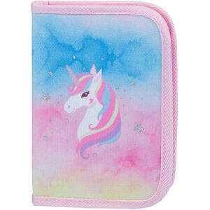 Fuego Penar tradițional cu motiv de unicorn pe fundal curcubeu - Tip școală Fuego Penar tradițional cu motiv de unicorn pe fundal curcubeu - Tip școală