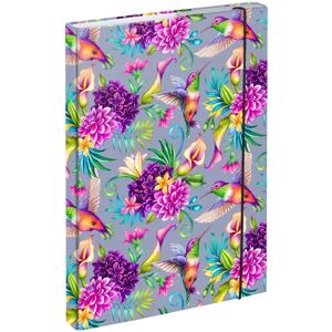 Fuego BAAGL Huse pentru caiete - Flori și colibri - A4 Fuego BAAGL Huse pentru caiete - Flori și colibri - A4