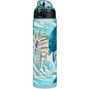 Fuego BAAGL Sticlă Tritan pentru băuturi - Leafs - 700 ml Fuego BAAGL Sticlă Tritan pentru băuturi - Leafs - 700 ml