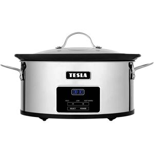 Tesla SlowCook S800 Deluxe - Pomalý hrniec - Nerezová ocel Tesla SlowCook S800 Deluxe - Pomalý hrniec - Nerezová ocel