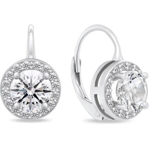 Cercei din argint cu zirconii Brilio Silver Cercei din argint cu zirconii Brilio Silver