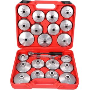 SIXTOL Oliefilter Sleutelset - 23 stuks, Aluminium, 1/2" Ratel SIXTOL Oliefilter Sleutelset - 23 stuks, Aluminium, 1/2" Ratel