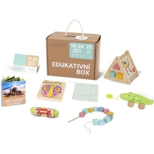 Ensemble de jouets éducatifs eliNeli pour 19-24 mois - Boîte en bois - Publicité Ensemble de jouets éducatifs eliNeli pour 19-24 mois - Boîte en bois - Publicité