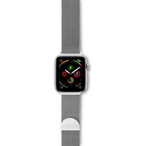 Bracelet en acier inoxydable argenté Epico pour Apple Watch - Accessoire - Publicité Bracelet en acier inoxydable argenté Epico pour Apple Watch - Accessoire - Publicité