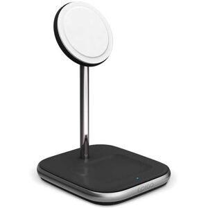 Epico Kabelloses Ladegerät - 2-in-1 MagSafe 15W - Schwarz Epico Kabelloses Ladegerät - 2-in-1 MagSafe 15W - Schwarz