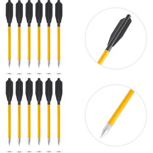 inSPORTline Alumínium nyilak a kusza számára - 6 mm x 160 mm - Csomagolás 12 inSPORTline Alumínium nyilak a kusza számára - 6 mm x 160 mm - Csomagolás 12