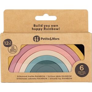 Jouet empilable en silicone PETITE&MARS - 12m+ 6 pièces - Publicité Jouet empilable en silicone PETITE&MARS - 12m+ 6 pièces - Publicité