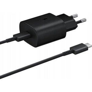 Samsung Original 25W USB-C Charger & Cable - Black Samsung Original 25W USB-C Charger & Cable - Black