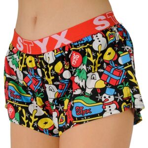 Șorturi pentru femei Styx - Bumbac, Cauciuc, Artă abstractă - Șorturi Șorturi pentru femei Styx - Bumbac, Cauciuc, Artă abstractă - Șorturi