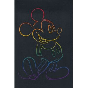 ZOOT.Fan Dame Mickey Mouse T-skjorte Svart - XL ZOOT.Fan Dame Mickey Mouse T-skjorte Svart - XL