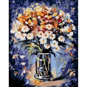 ZUTY Pintura por Números - Flores 80x100cm ZUTY Pintura por Números - Flores 80x100cm