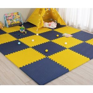 MXM - Puzzle Tatami - Giallo - Blu - Tappeto MXM - Puzzle Tatami - Giallo - Blu - Tappeto