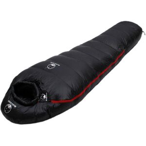 Sacco a pelo d'oca MXM -5°C - Nero - Fermo con zip a sinistra Sacco a pelo d'oca MXM -5°C - Nero - Fermo con zip a sinistra