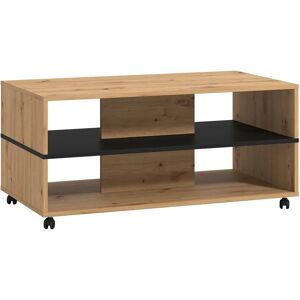 HOME AFFAIRE Savio Couchtisch - Modern, 101cm, Braun, Schwarz - Tische HOME AFFAIRE Savio Couchtisch - Modern, 101cm, Braun, Schwarz - Tische
