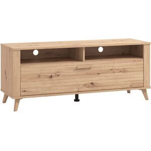 INOSIGN Redon TV-Board - Artisan Eiche - Modernes und zeitloses Design - Einfache Selbstmontage - 5 Füße - Verschiedene Fächer - Made in Europe INOSIGN Redon TV-Board - Artisan Eiche - Modernes und zeitloses Design - Einfache Selbstmontage - 5 Füße - Verschiedene Fächer - Made in Europe