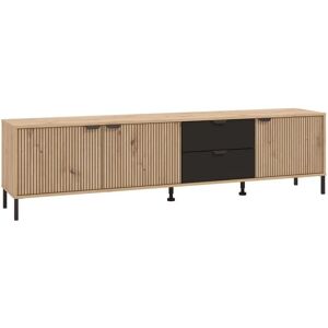 HOME AFFAIRE Mayenne Lowbord - Mobili TV - 208cm, marrone (quercia artigianale) - Legno FSC HOME AFFAIRE Mayenne Lowbord - Mobili TV - 208cm, marrone (quercia artigianale) - Legno FSC