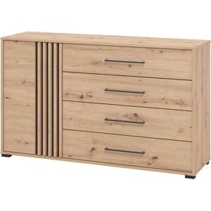 INOSIGN Ascalon Sideboard - 138/93cm, Braun, Weiß, Schwarz INOSIGN Ascalon Sideboard - 138/93cm, Braun, Weiß, Schwarz