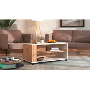 HOME AFFAIRE Belfort Couchtisch - Modern, Beige, 101x54,5 cm HOME AFFAIRE Belfort Couchtisch - Modern, Beige, 101x54,5 cm