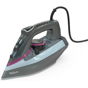 Tesla IR400GP - Gri, Mov - Fier de calcat uscat și cu abur Tesla IR400GP - Gri, Mov - Fier de calcat uscat și cu abur
