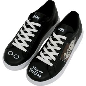 DOGO Women Vegan Leather Black Sneakers - Sneakers DOGO Women Vegan Leather Black Sneakers - Sneakers