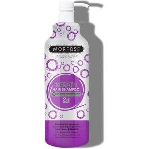 Morfose Keratin Shampoo 2-en-1 - Système de soins capillaires - Publicité Morfose Keratin Shampoo 2-en-1 - Système de soins capillaires - Publicité