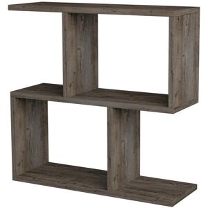 Livetastic Dark Brown Composite Wood Side Table - Side Table Livetastic Dark Brown Composite Wood Side Table - Side Table