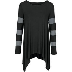 Heine Modell 38 Schwarzes Einfarbiges Rundhals-Shirt Heine Modell 38 Schwarzes Einfarbiges Rundhals-Shirt