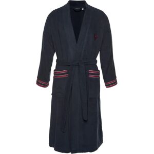 Bruno Banani Roy Kimono Bademantel - Herren 4XL Blau Bruno Banani Roy Kimono Bademantel - Herren 4XL Blau