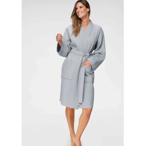 Andas Nora Unisex Baumwolle Kimono Bademantel - Waffelpiqué Andas Nora Unisex Baumwolle Kimono Bademantel - Waffelpiqué