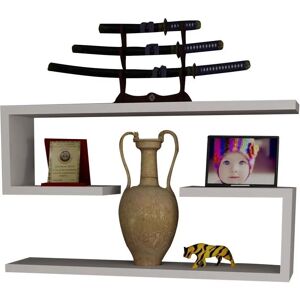 Hanah Home Jenika Hvid Væghylde - Væghylde Hanah Home Jenika Hvid Væghylde - Væghylde