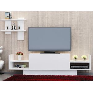 Hanah Home Bahar Unitate TV Albă - Unitate TV Hanah Home Bahar Unitate TV Albă - Unitate TV
