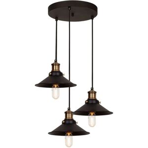 Lámpara colgante multi color cobre y negro - Techo - Metal Lámpara colgante multi color cobre y negro - Techo - Metal