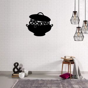 Homemania Decoración de Pared - Acero Negro - 45x0,15x40 cm - Arte en la Pared Homemania Decoración de Pared - Acero Negro - 45x0,15x40 cm - Arte en la Pared
