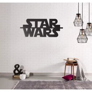 Homemania Wall Decoration Star Wars Black - Wall Art - 50x0.15x21 cm Homemania Wall Decoration Star Wars Black - Wall Art - 50x0.15x21 cm