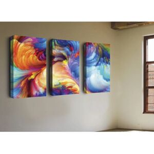 Homemania Multicolore Obax Wanddecoratie - 135x3x60 cm Homemania Multicolore Obax Wanddecoratie - 135x3x60 cm