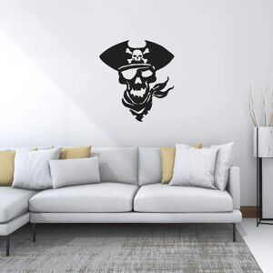 Homemania Black Metal Pirate Wall Decoration - Wall Decoration Homemania Black Metal Pirate Wall Decoration - Wall Decoration
