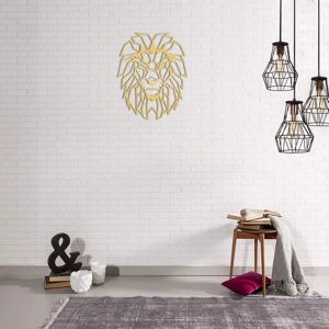 Decoración de Pared León de Acero - Arte Animal Decoración de Pared León de Acero - Arte Animal