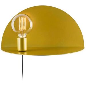 Lámpara de Pared Homemania Shelfie - Oro - 40x20x20 cm Lámpara de Pared Homemania Shelfie - Oro - 40x20x20 cm