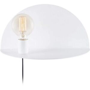 Homemania Shelfie Lámpara de Pared - Metal Blanco - 40x20x20cm - E27 Max 100W Homemania Shelfie Lámpara de Pared - Metal Blanco - 40x20x20cm - E27 Max 100W