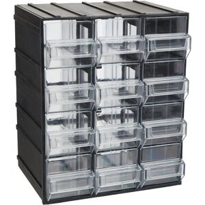 HOMEMANIA Age Organizer - Transparent, 19.2x14.8x23cm - Organizer HOMEMANIA Age Organizer - Transparent, 19.2x14.8x23cm - Organizer
