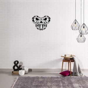 HOMEMANIA Koala Wall Art - Metal Decor for Home & Office HOMEMANIA Koala Wall Art - Metal Decor for Home & Office