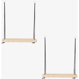 Ράφια Τοίχου Hannah Home - Σετ 2 Ράφια Rustik Ράφια Τοίχου Hannah Home - Σετ 2 Ράφια Rustik