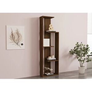 Kalune Design 835PUQ3630 - Bibliotecă Nuc - De montat pe perete, Spațiu suplimentar de depozitare, 18mm grosime Kalune Design 835PUQ3630 - Bibliotecă Nuc - De montat pe perete, Spațiu suplimentar de depozitare, 18mm grosime