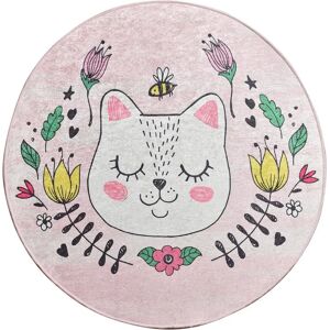 Kodin1.Com Tapis Beathas 140x140 cm Multicolore - Publicité Kodin1.Com Tapis Beathas 140x140 cm Multicolore - Publicité