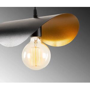 Opviq MR-830 Taklampa Svart/Guld - Taklist Opviq MR-830 Taklampa Svart/Guld - Taklist