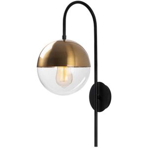 Opviq Model 3055 Lampa de perete - Lumină de perete elegantă negru și auriu Opviq Model 3055 Lampa de perete - Lumină de perete elegantă negru și auriu