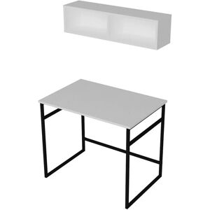 Kalune Design - Dominik - Alb-Negru - 90x60x75 cm - Desk Kalune Design - Dominik - Alb-Negru - 90x60x75 cm - Desk