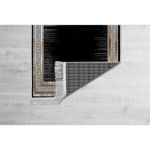Conceptum Hypnose - Svart Fløyels Teppe - 80 x 150 - Teppe Conceptum Hypnose - Svart Fløyels Teppe - 80 x 150 - Teppe